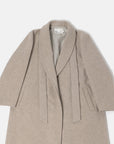 SHAWL GOWN COAT BEIGE