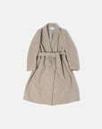 SHAWL GOWN COAT BEIGE