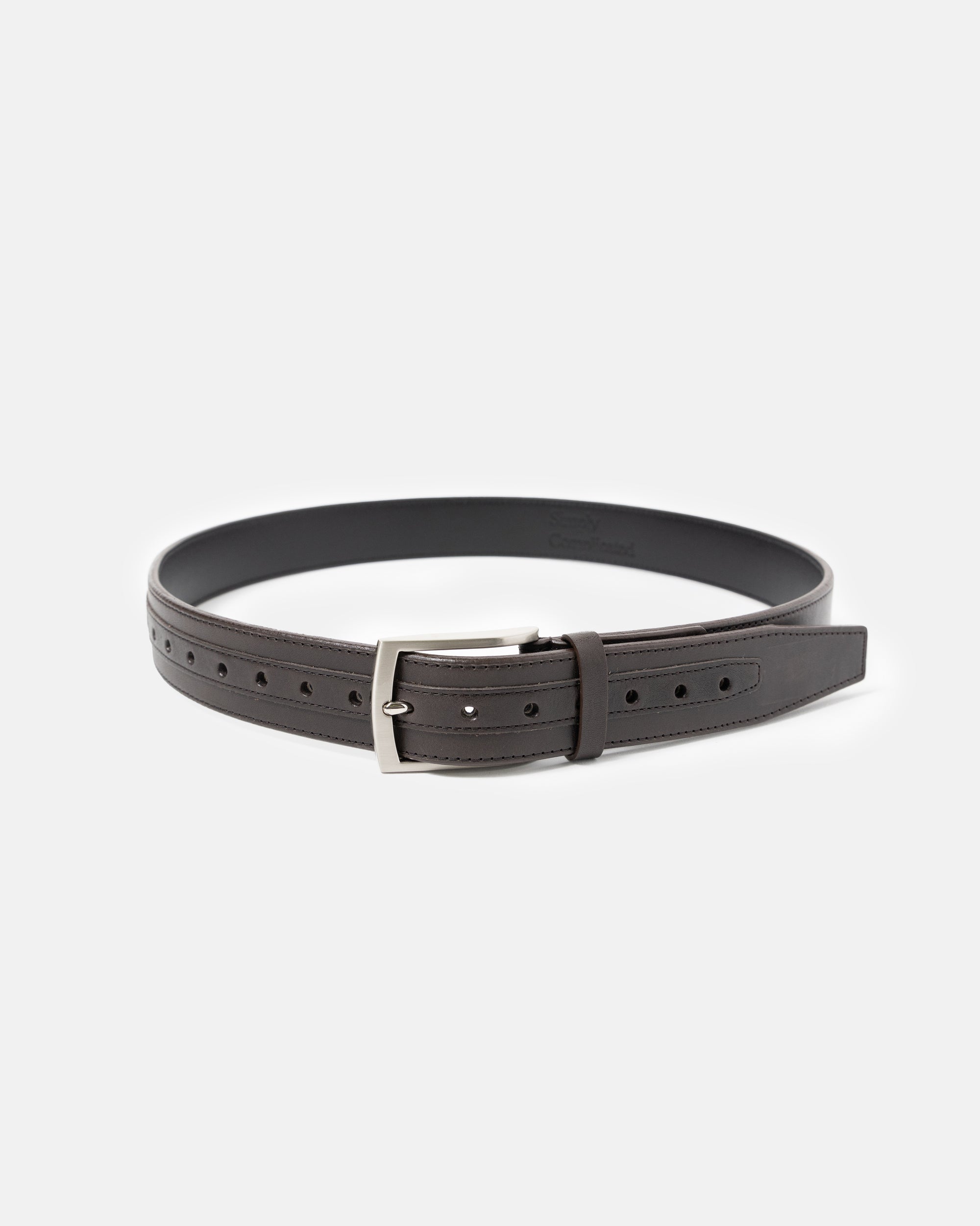 CONTRAST BELT CHOCOLATE