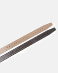 CONTRAST BELT CHOCOLATE