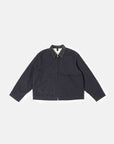 CORD COLLAR WORK JACKET ULTRAMARINE (EXCLUSIVE)