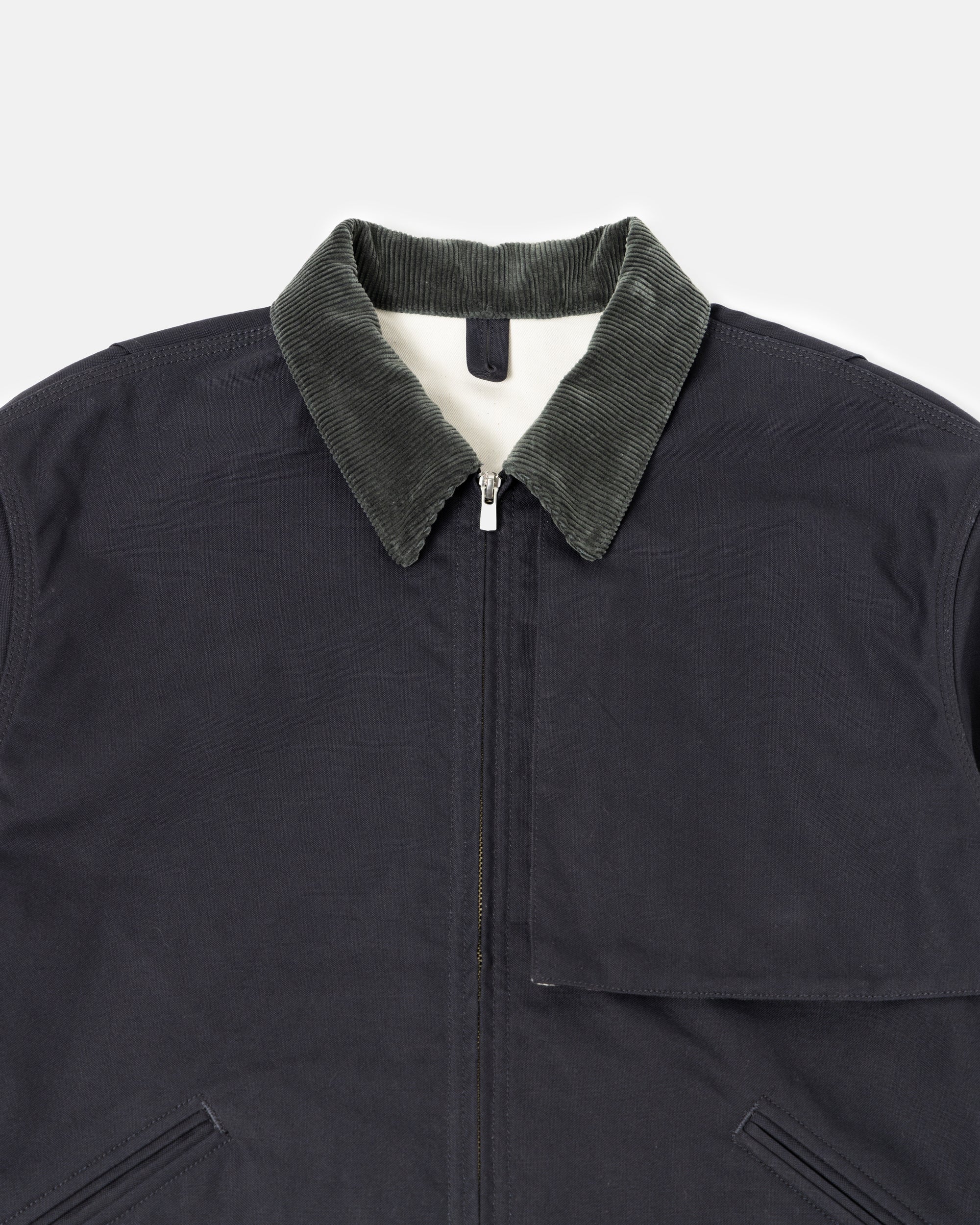 CORD COLLAR WORK JACKET ULTRAMARINE (EXCLUSIVE)
