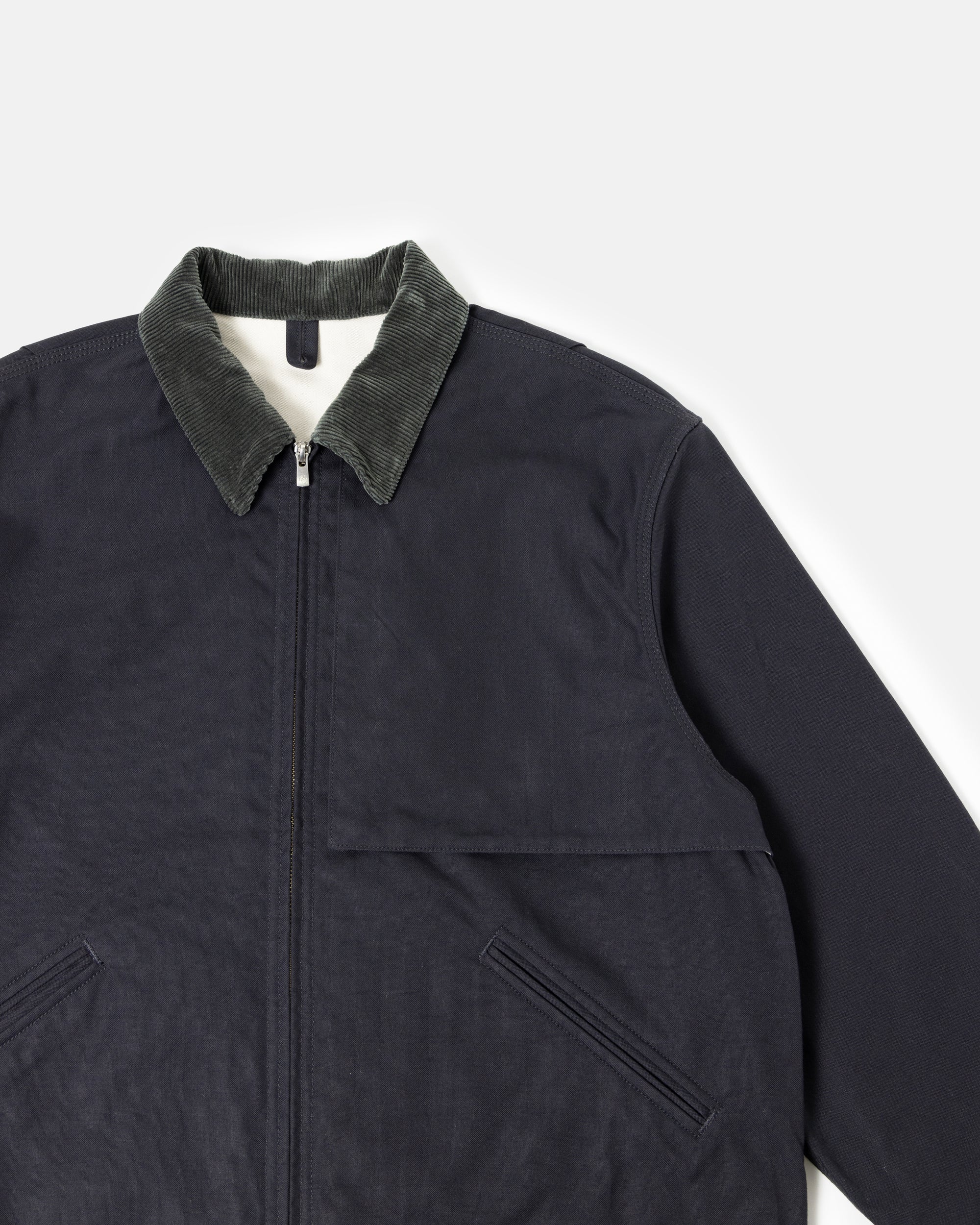 CORD COLLAR WORK JACKET ULTRAMARINE (EXCLUSIVE)