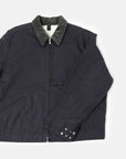 CORD COLLAR WORK JACKET ULTRAMARINE (EXCLUSIVE)