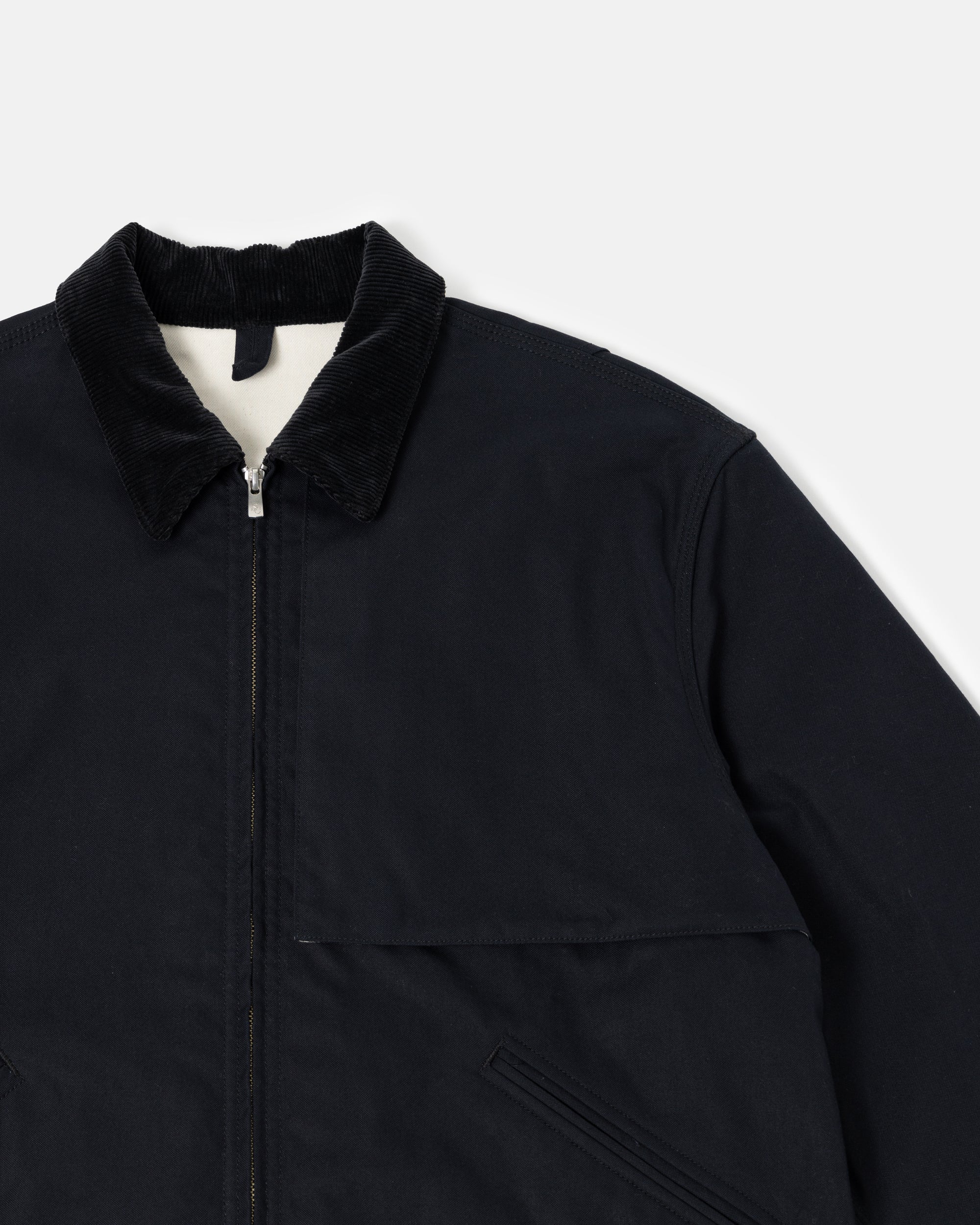 CORD COLLAR WORK JACKET OBSIDIAN