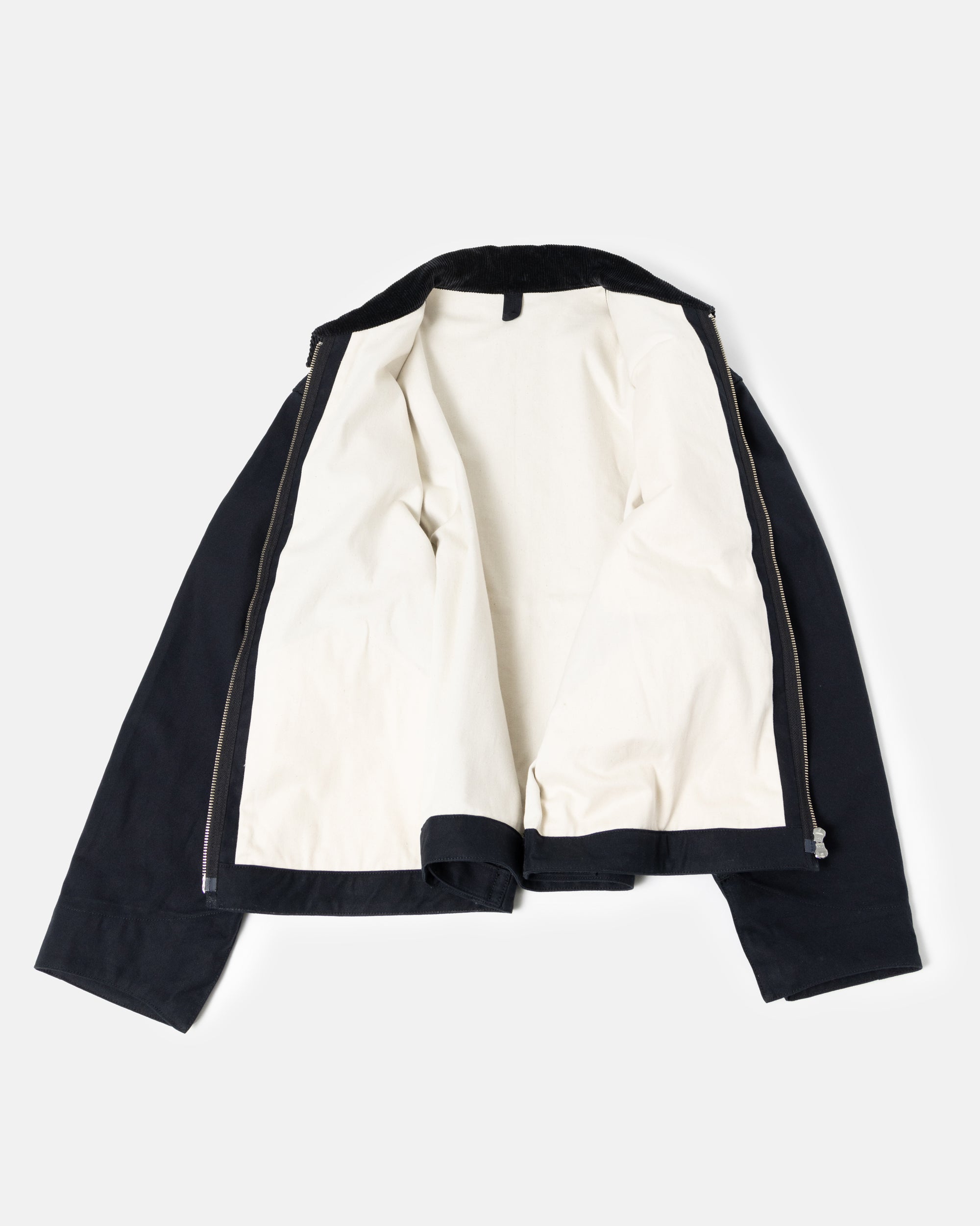 CORD COLLAR WORK JACKET OBSIDIAN