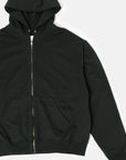 CORE ZIP-UP HOODIE AUTHENTIC BLACK DYED