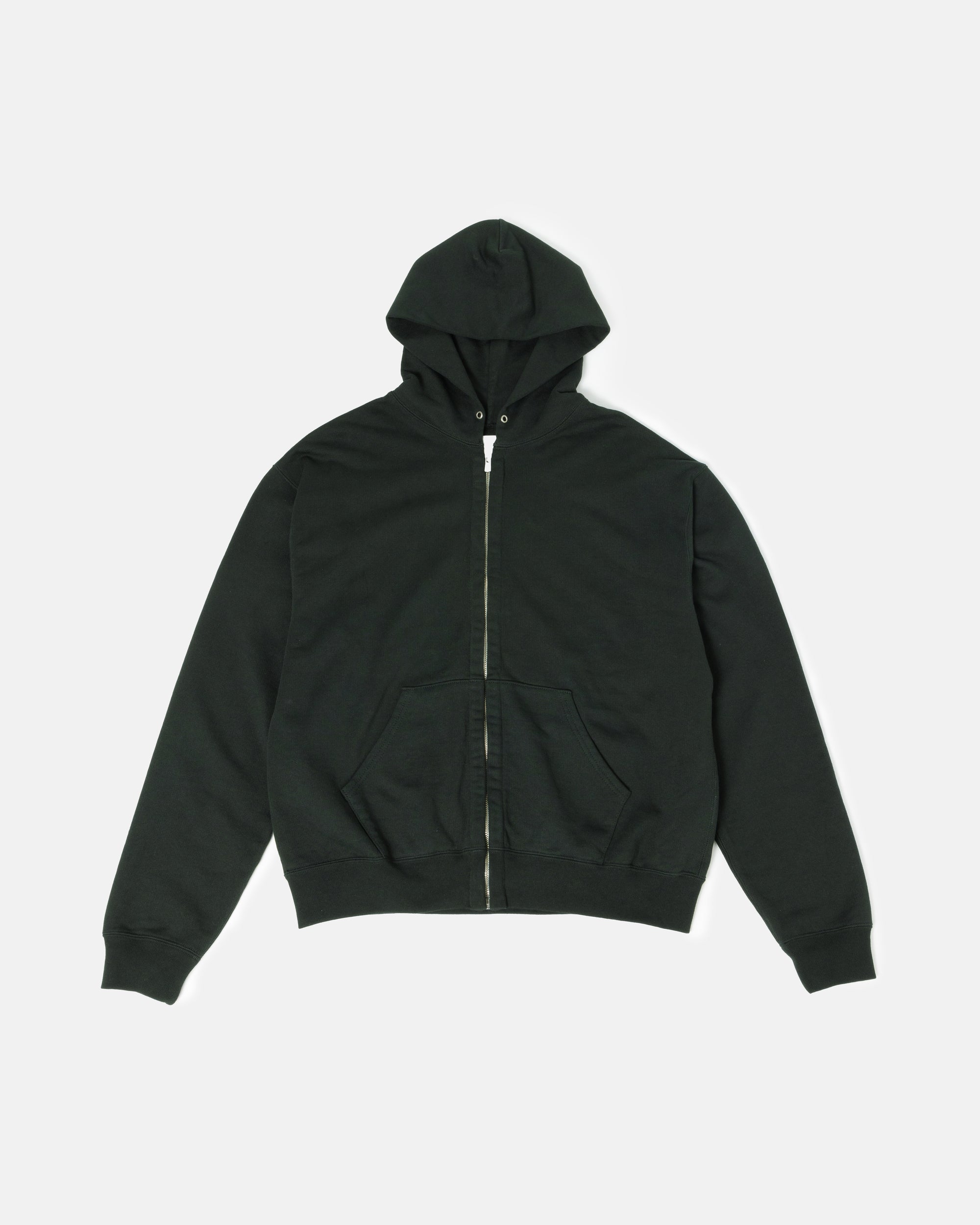 CORE ZIP-UP HOODIE AUTHENTIC BLACK DYED
