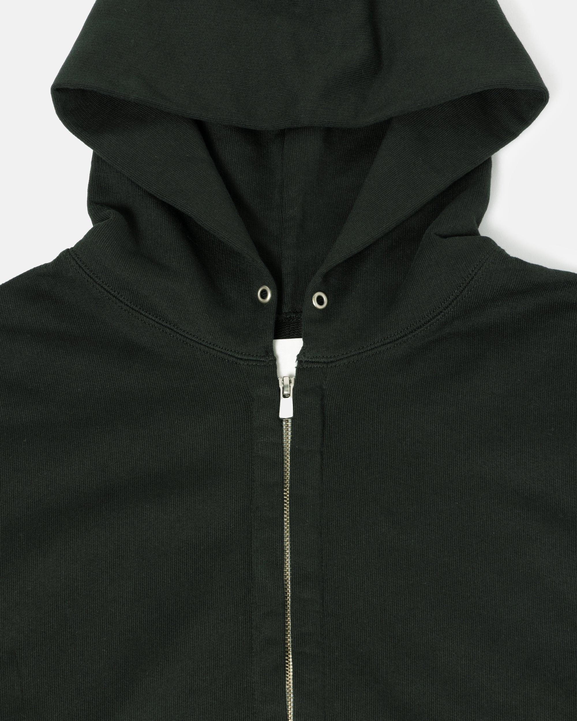 CORE ZIP-UP HOODIE AUTHENTIC BLACK DYED