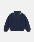 EDGE LINE KNIT POLO NAVY