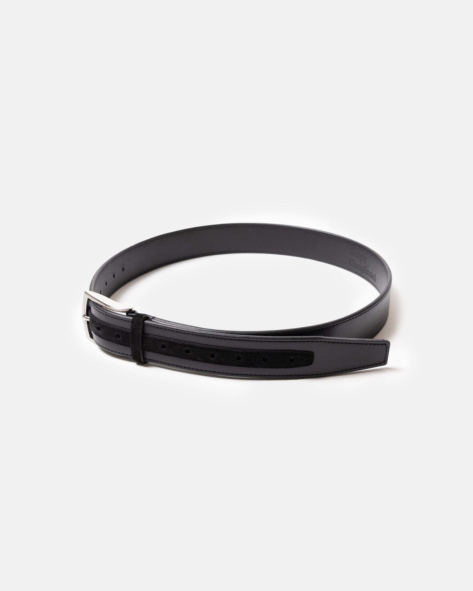 CONTRAST BELT BLACK