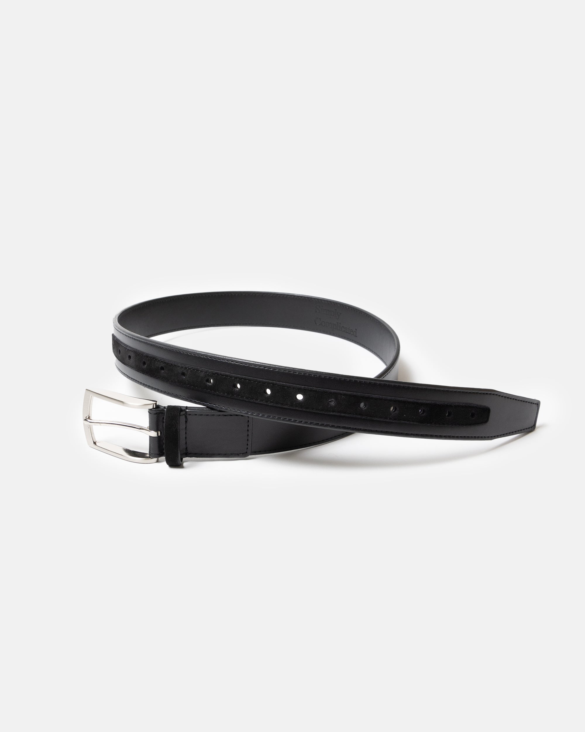 CONTRAST BELT BLACK