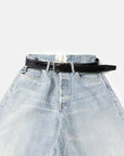 CONTRAST BELT BLACK