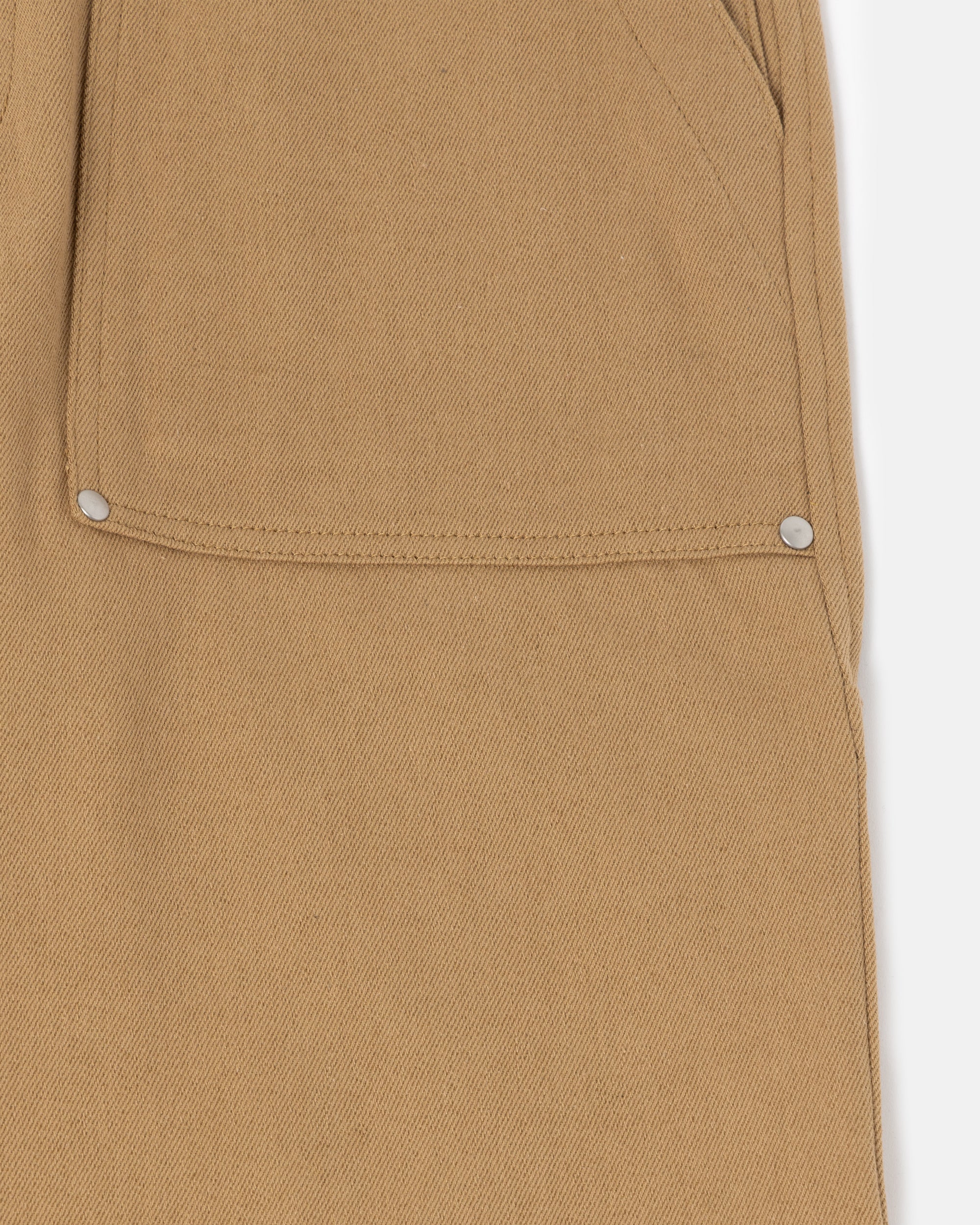 TWILL C/W BAKER PANTS BEIGE