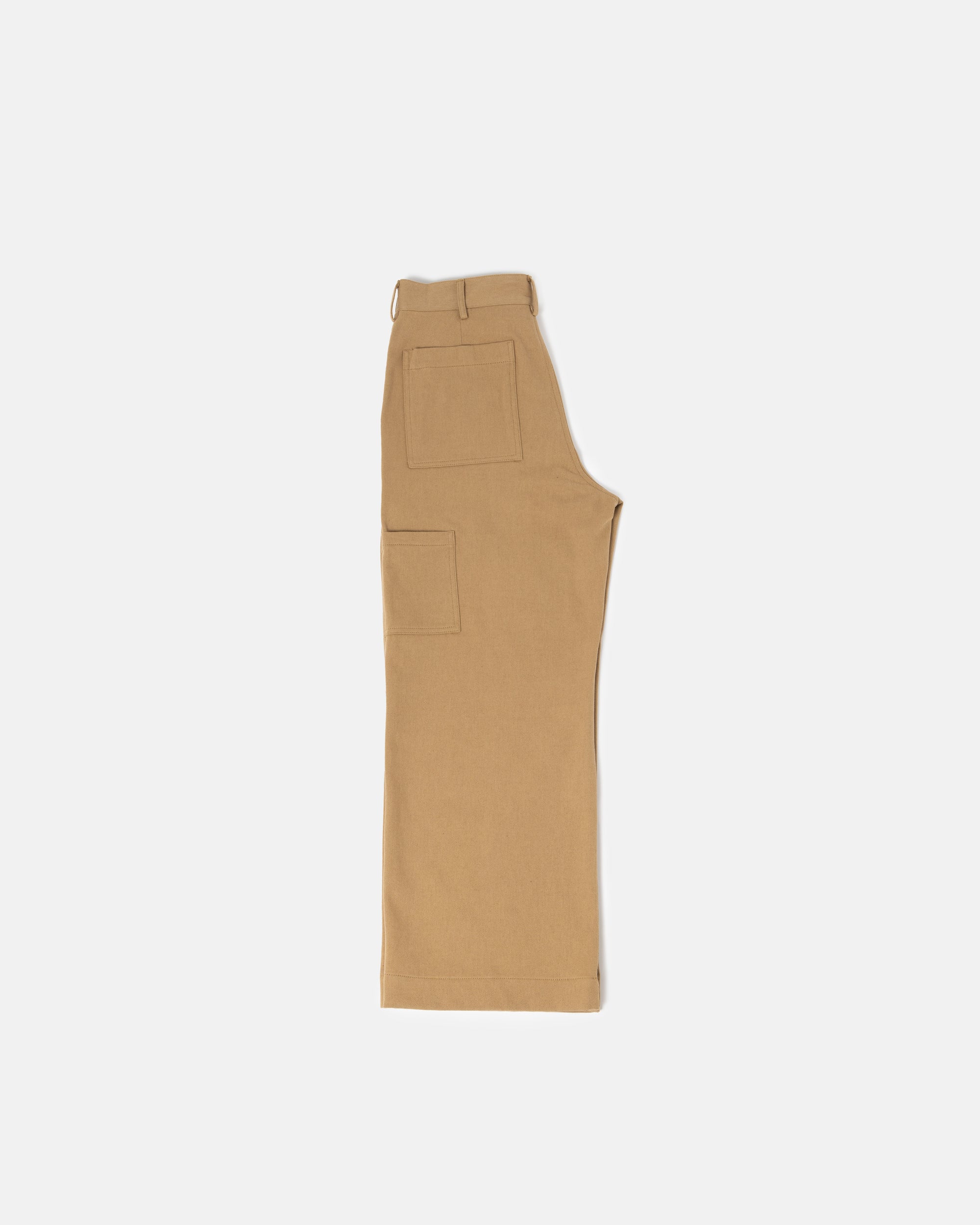 TWILL C/W BAKER PANTS BEIGE