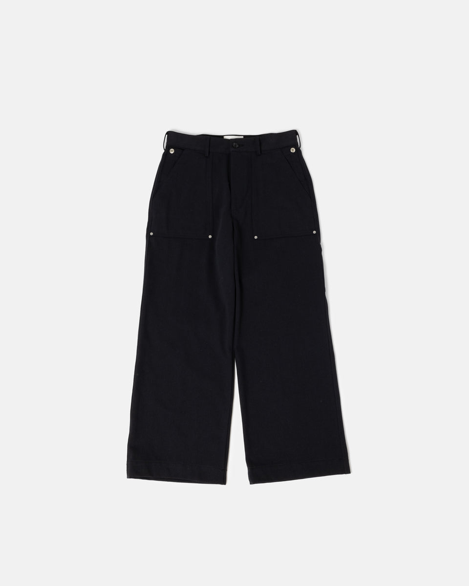 65%OFF【送料無料】 PANTS BAKER C/W TWILL BLACK SimplyComplicated – パンツ