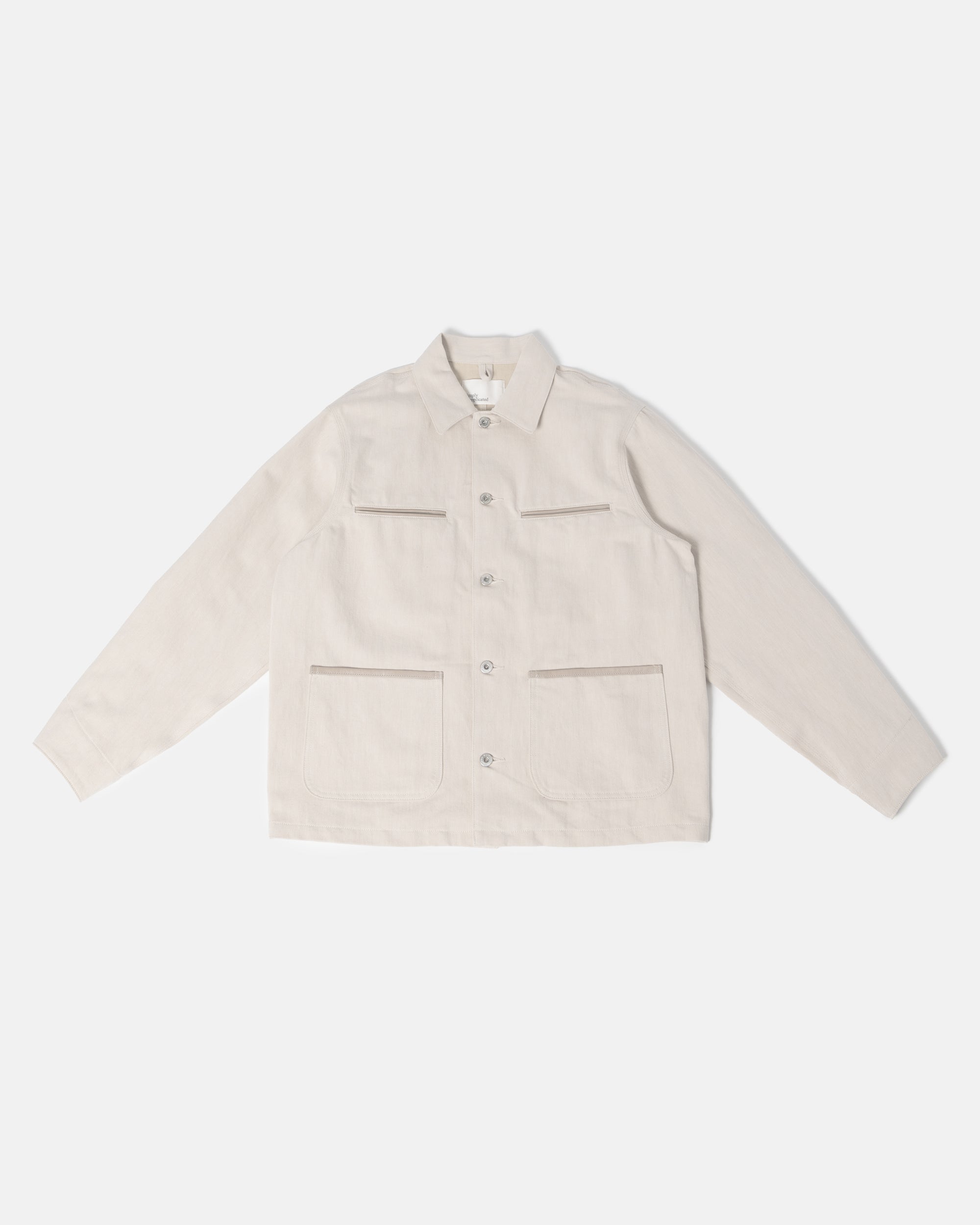 WASHI ENGINEER SHIRT JACKET CREAM