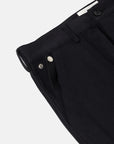 TWILL C/W BAKER PANTS BLACK