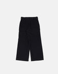 TWILL C/W BAKER PANTS BLACK