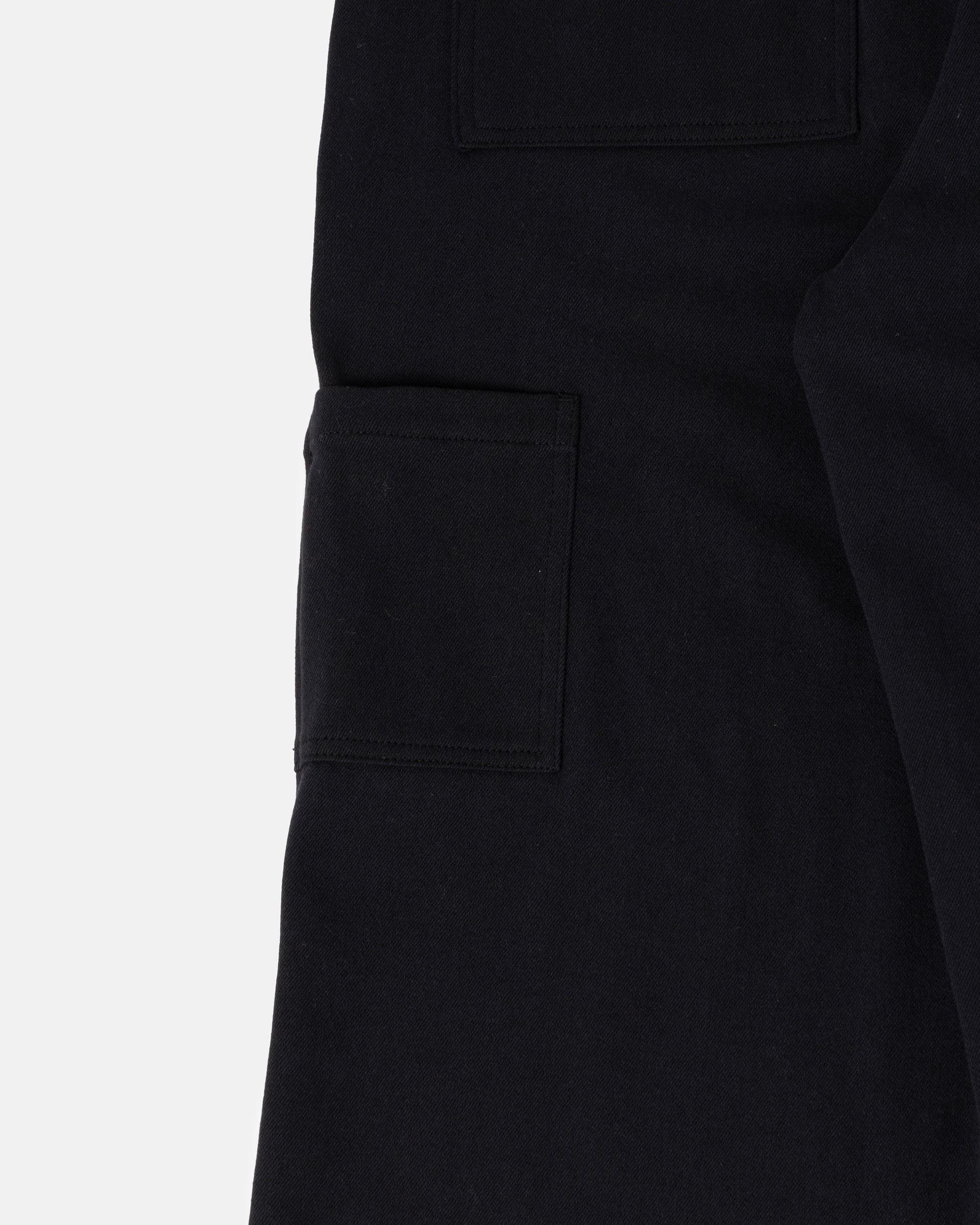 TWILL C/W BAKER PANTS BLACK