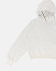 HOODED KNIT SWEATER