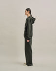 CORE ZIP-UP HOODIE AUTHENTIC BLACK DYED