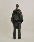CORE ZIP-UP HOODIE AUTHENTIC BLACK DYED