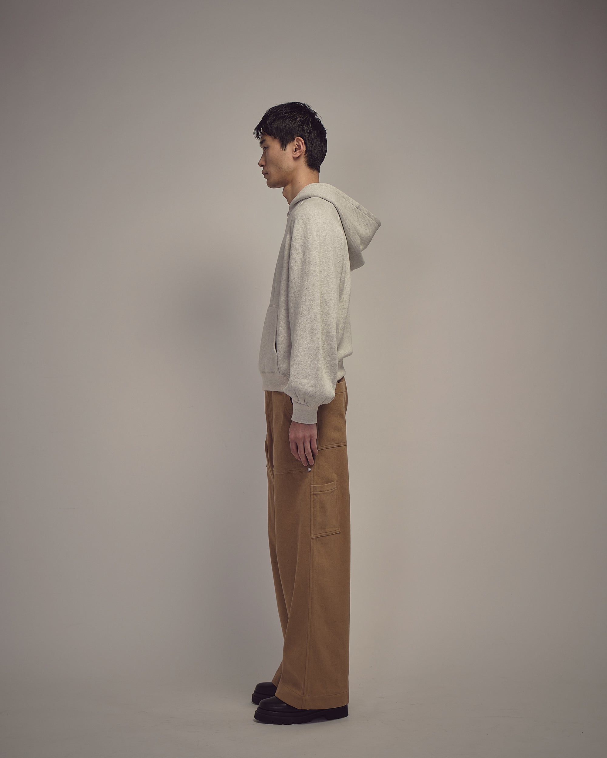 TWILL C/W BAKER PANTS BEIGE