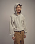 HOODED KNIT SWEATER