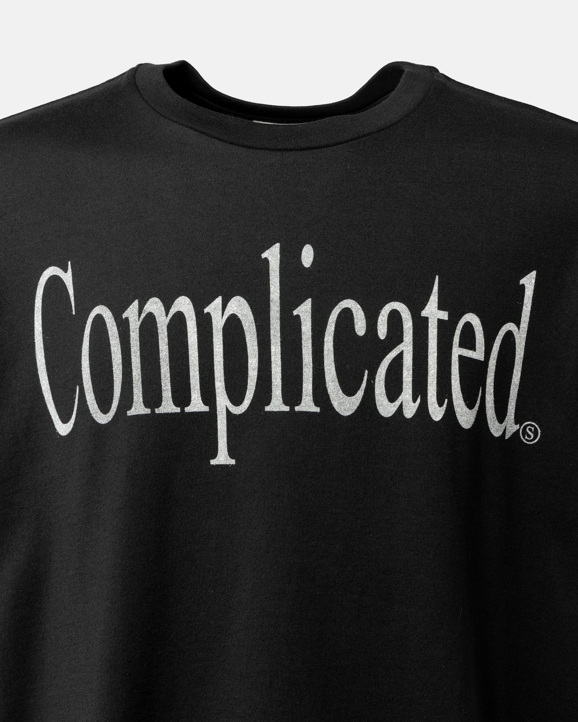 Complicated TEE BLACK