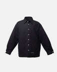 FLANNEL OVER SHIRT BLACK