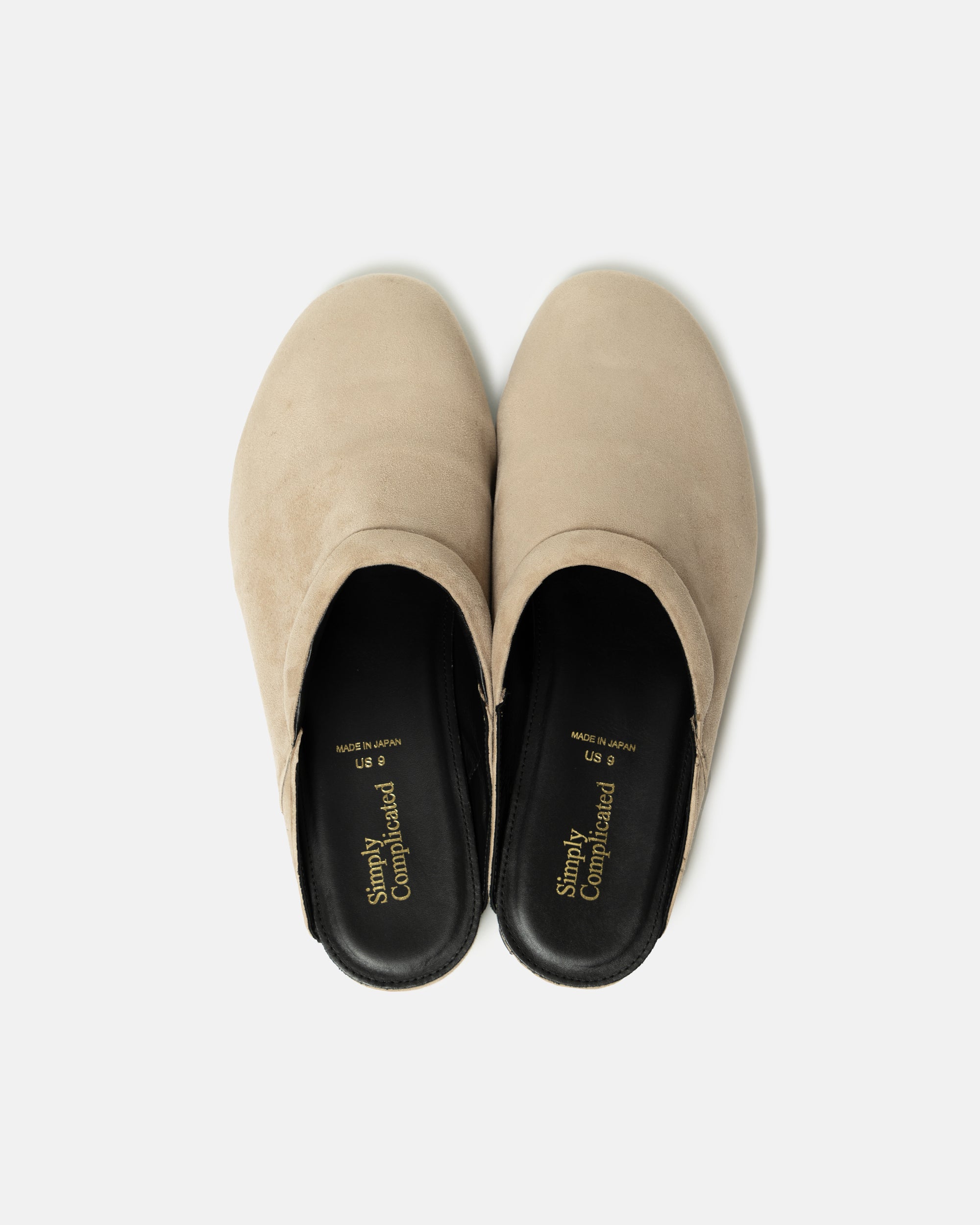 RELUX SUEDE MULE ECRU (EXCLUSIVE)