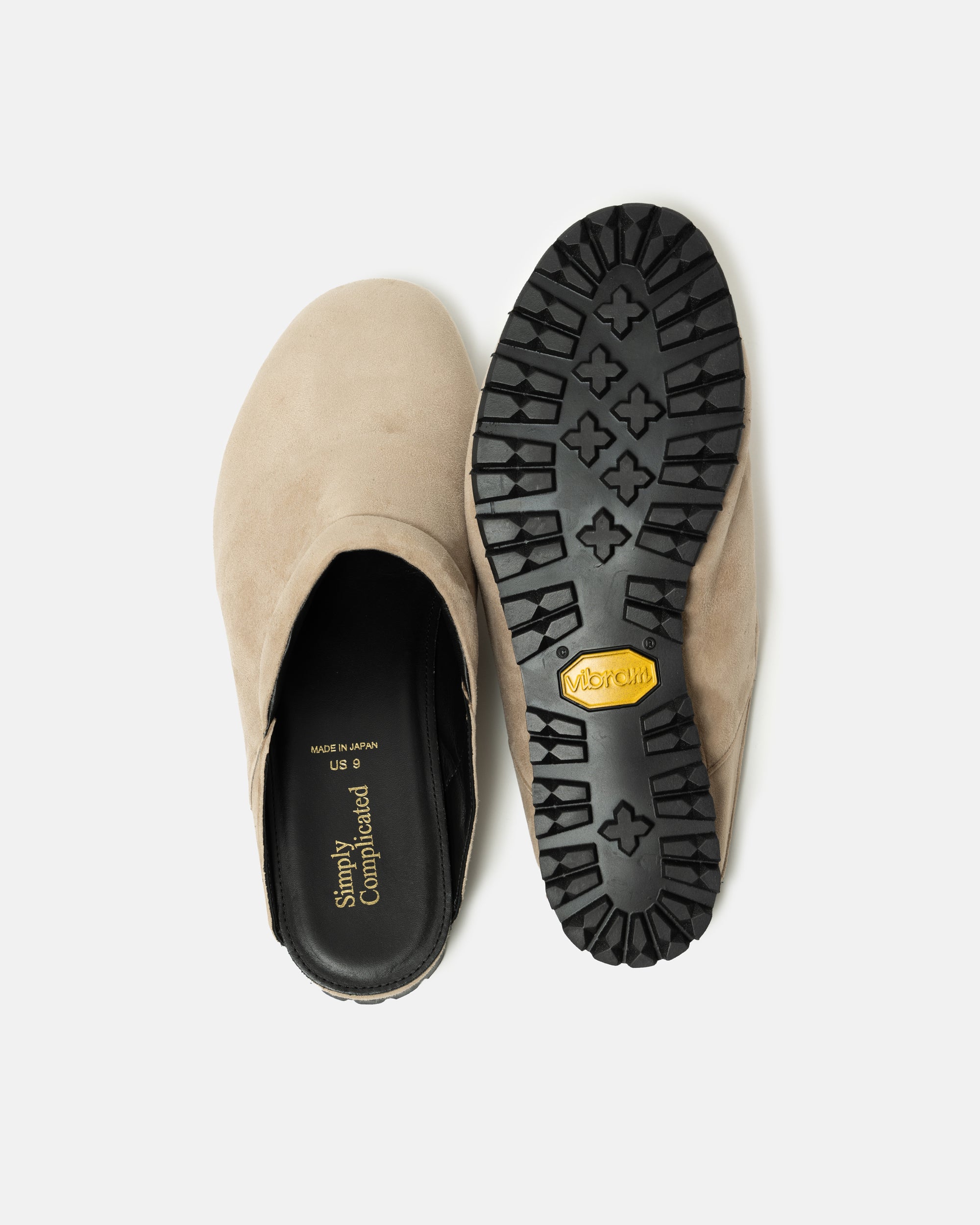 RELUX SUEDE MULE ECRU (EXCLUSIVE)