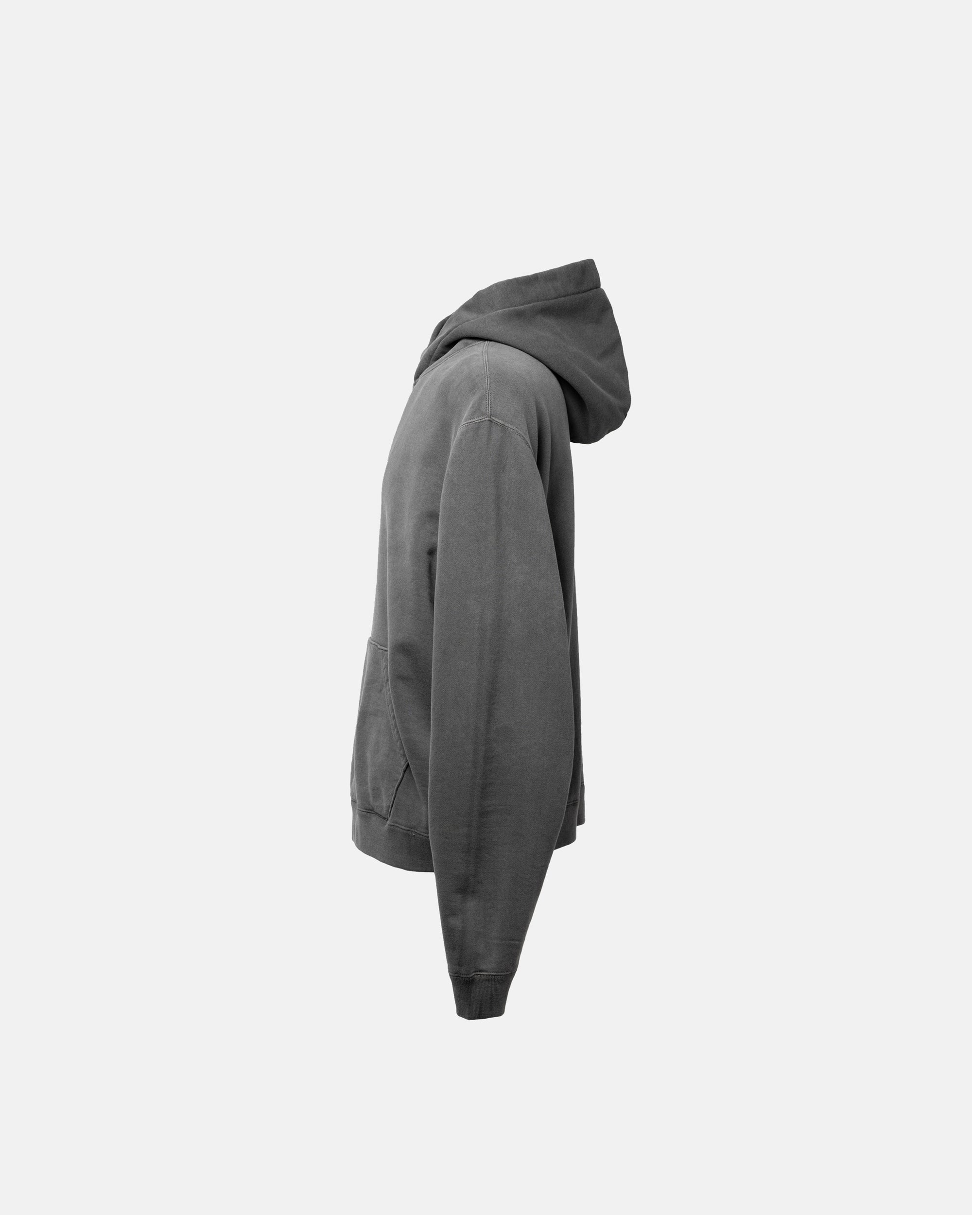 CORE LOOPWHEEL HOODIE BLACK