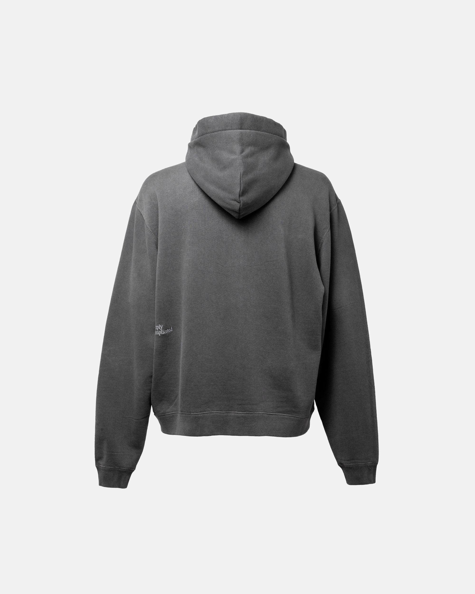 CORE LOOPWHEEL HOODIE BLACK
