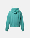 CORE LOOPWHEEL ZIP HOODIE EMERALD