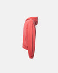 CORE LOOPWHEEL ZIP HOODIE RED