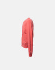 CORE LOOPWHEEL ZIP OVER CREW RED