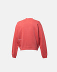 CORE LOOPWHEEL ZIP OVER CREW RED