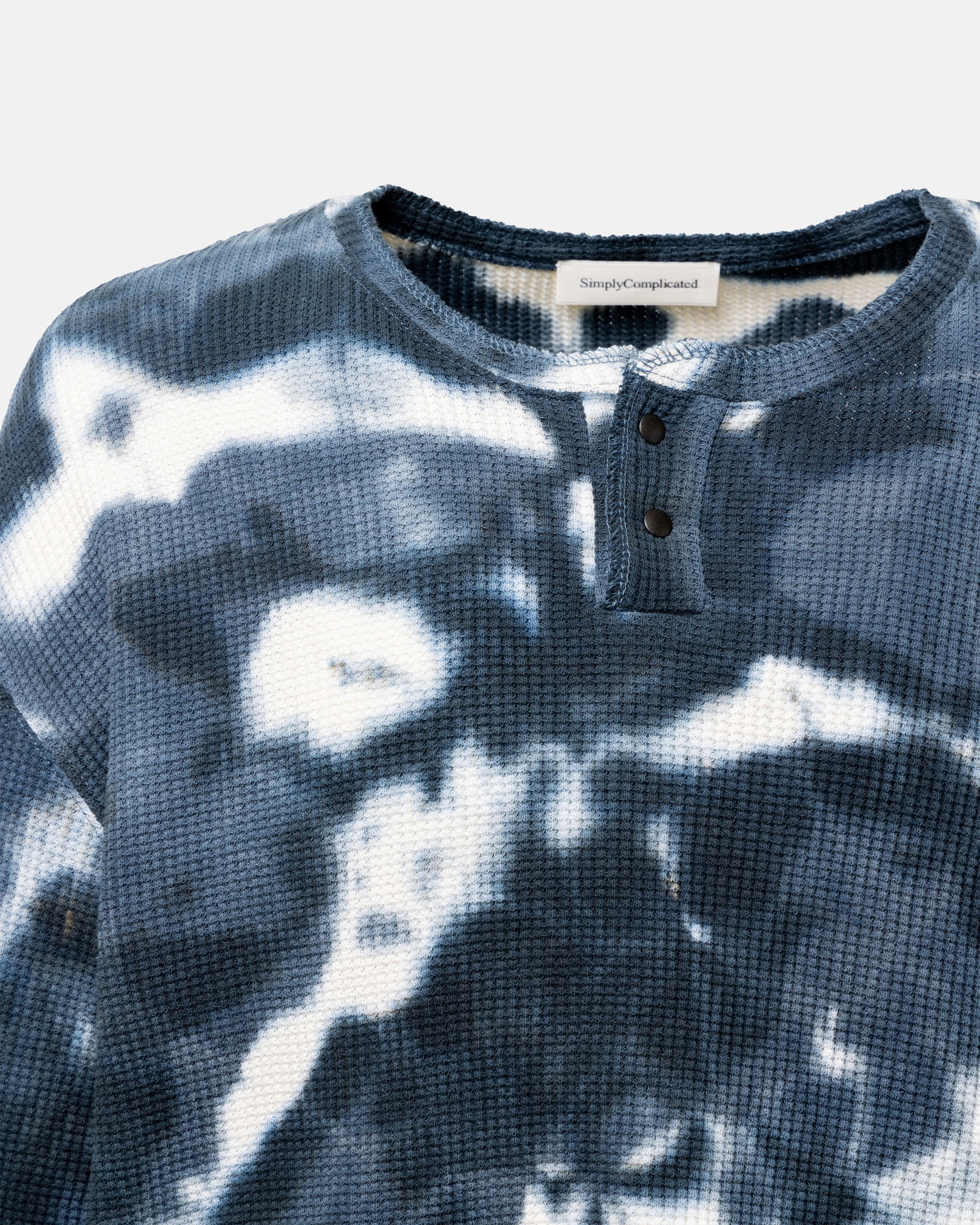 SNAP HENRY L/S TEE DYED CAMO