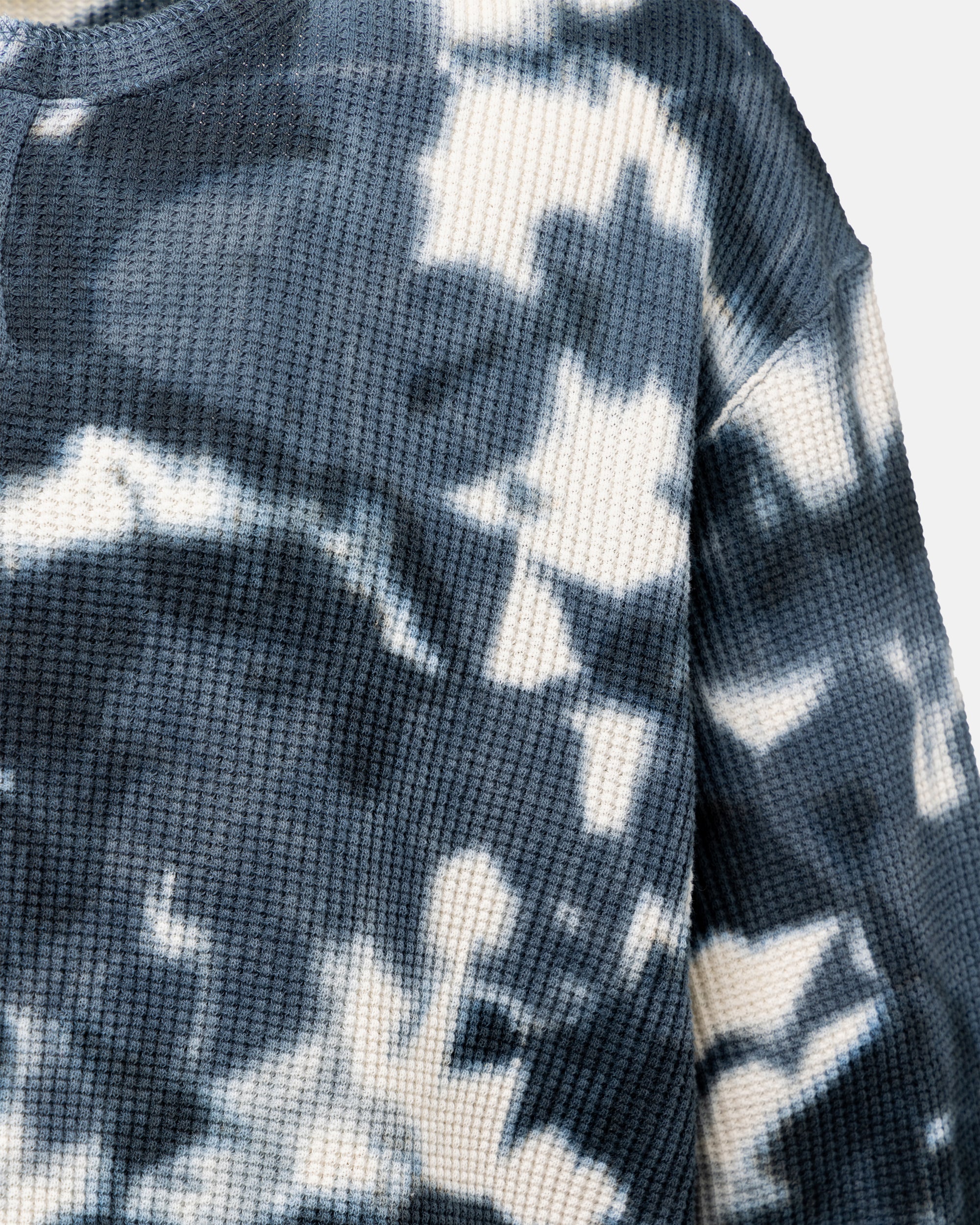 SNAP HENRY L/S TEE DYED CAMO