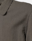 UNEVEN WOOL OVER SHIRT
