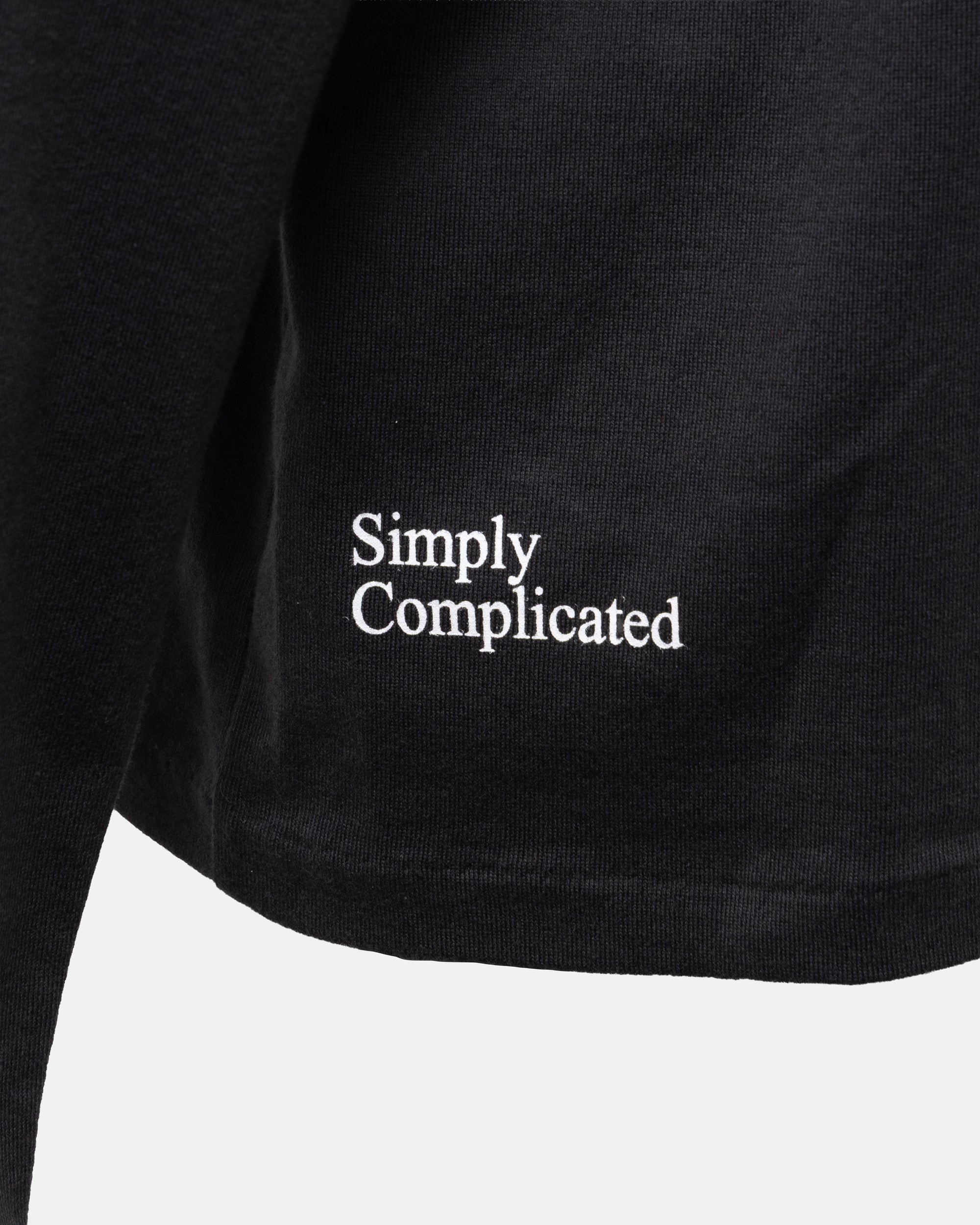 SMOOTH L/S TEE CHARCOAL