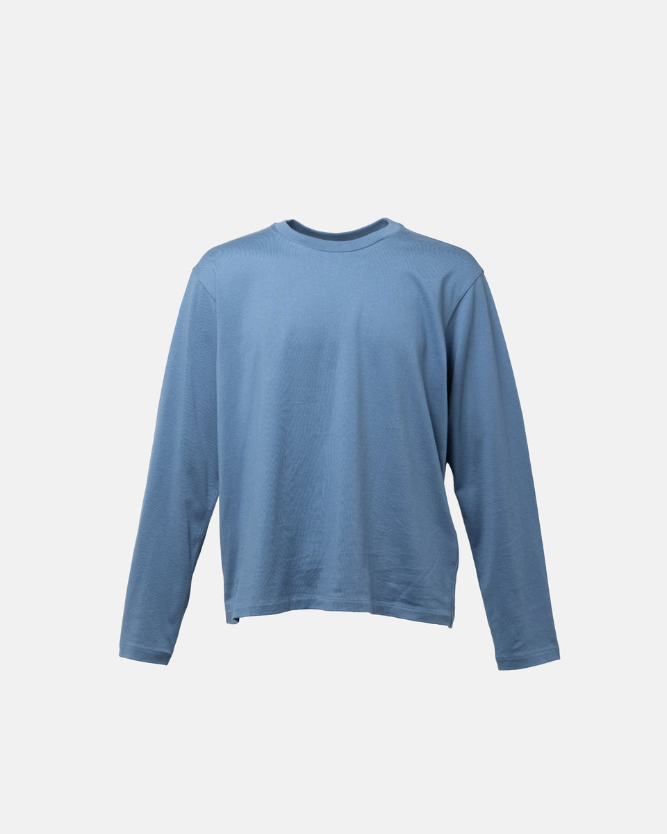 トップス Simply Complicated SMOOTH L/S TEE SMOOTH L/S TEE SMOKE BLUE – SimplyComplicated