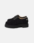 LUG DERBY SUEDE BLACK