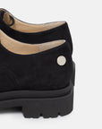 LUG DERBY SUEDE BLACK