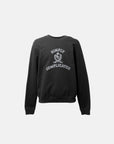 COLLEGE CREW NECK BLACK