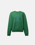 COLLEGE CREW NECK GREEN