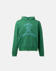 COLLEGE ZIP HOODIE GREEN