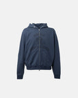 COLLEGE ZIP HOODIE NAVY